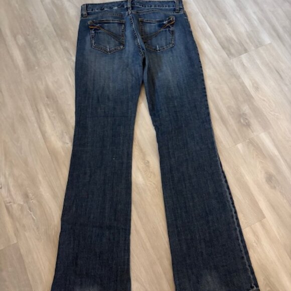 Vintage Y2K Gap Curvy Low Rise Bootcut Jeans - size 8L - Picture 2 of 6